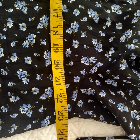 Madewell Silk Cinch-Sleeve Top in Baby's Breath Sz Xl - Picture 9 of 10